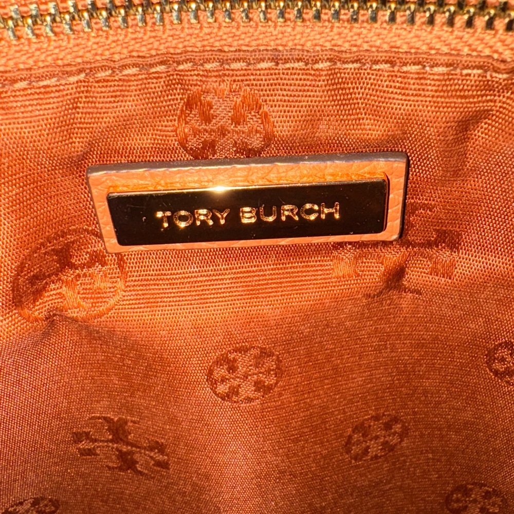 Tory Burch Brown Leather Tote with Tassel NWOT - Picture 11 of 16